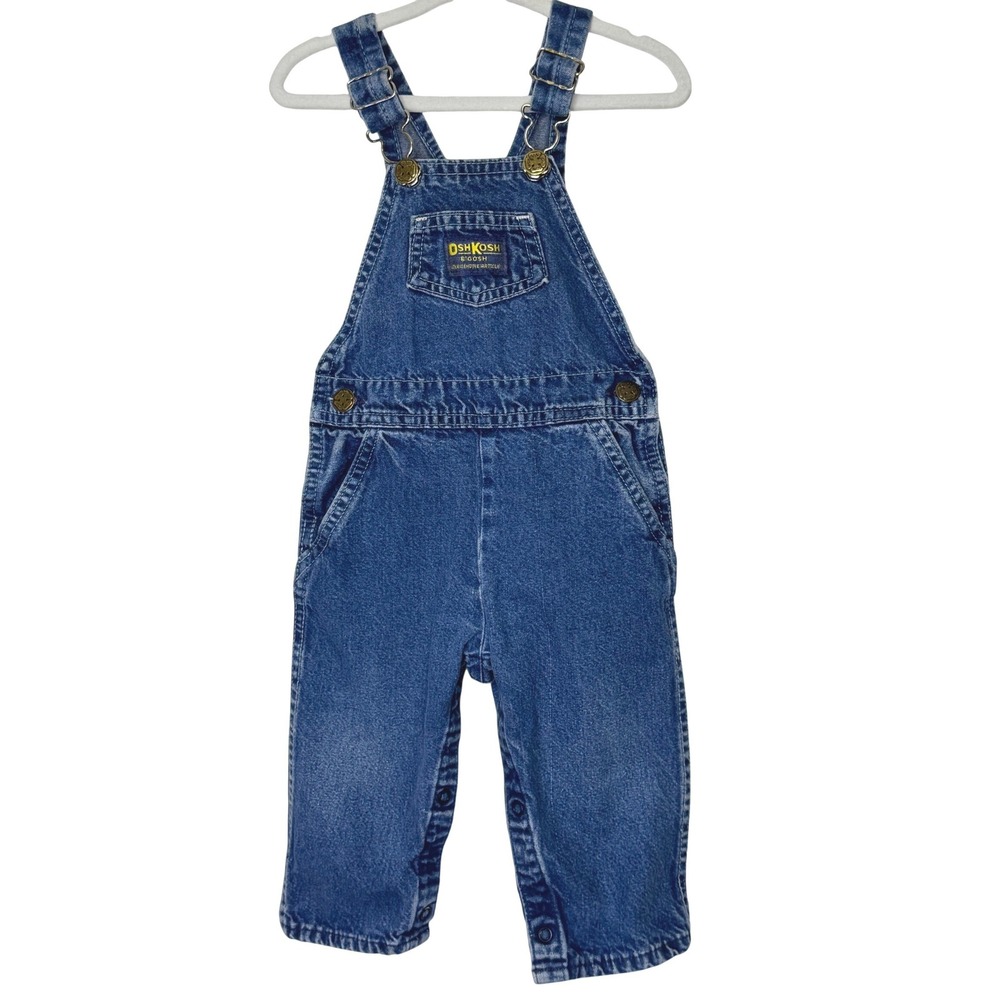 Vintage Osh Kosk Denim Overalls‎ 24M Made in USA